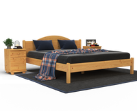 Emilia Kieferbett | Massivholz | Naturholz | 100% Bio-Bett